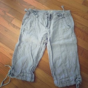 Free people cargo capris